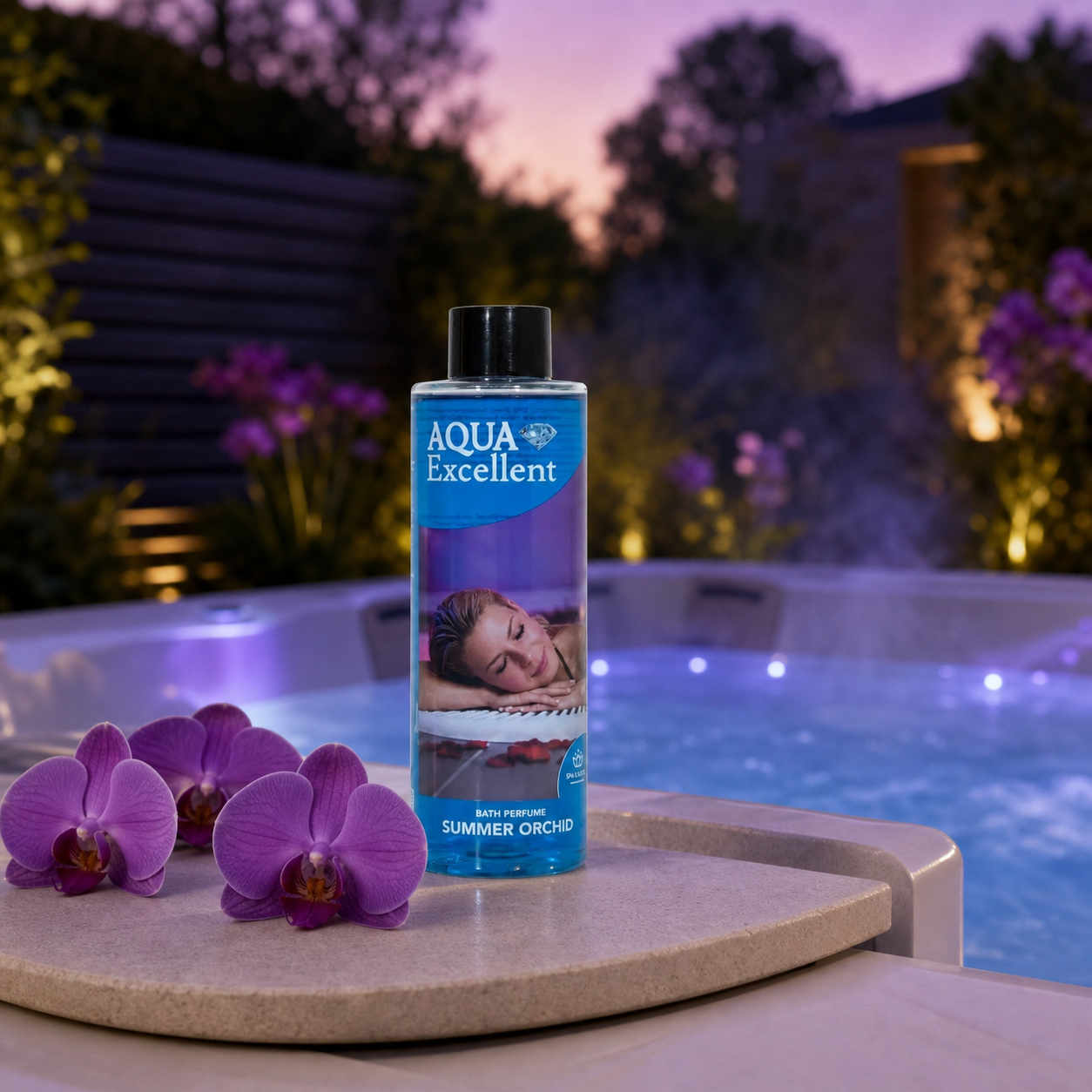 Aromathérapie Aqua Excellent Orchidée d’été près d’un spa