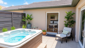Spa extérieur sur petite cour : comment choisir un jacuzzi adapté à votre espace, votre budget et votre bien-être