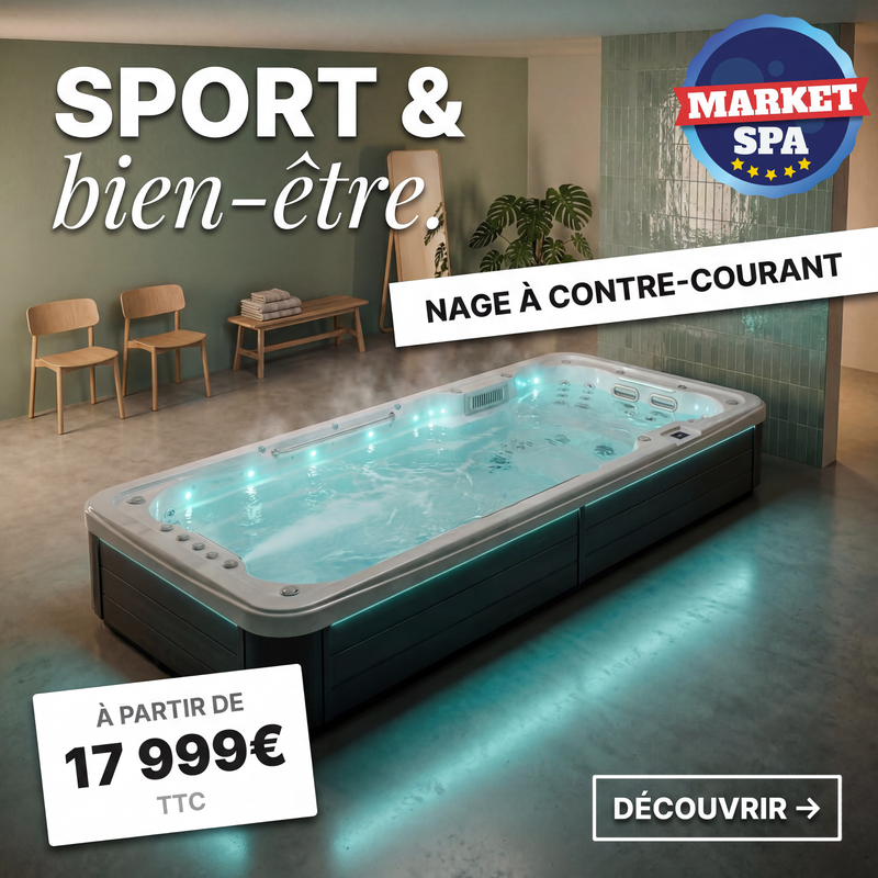 Spa de nage SwimFlow - Wit