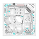 Volcano - Spa 5 personen - Wit