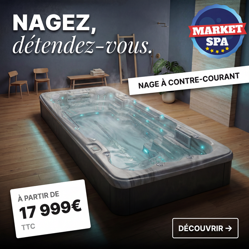 Spa de nage SwimFlow - Wit