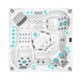 Volcano - Spa 5 personen - Wit