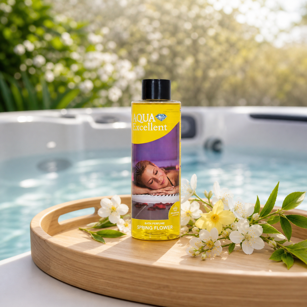 Aromathérapie Aqua Excellent Fleur du Printemps près d’un spa