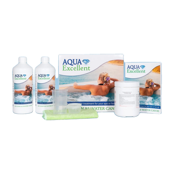 Pack 4 mois — Entretien complet, Aqua Excellent, packshot détouré