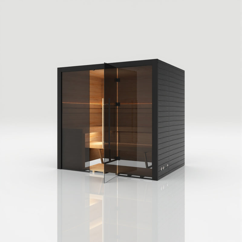 Nero 210 - Sauna intérieur — banc en tremble