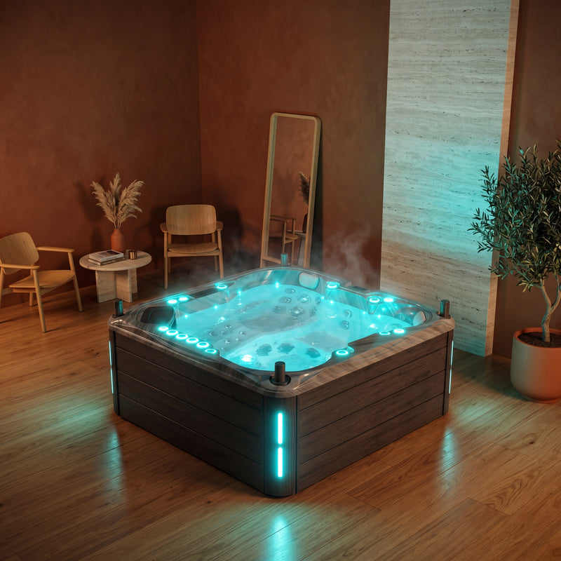Volcano - Spa 5 personen - Wit