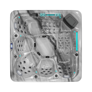 Neptune V2, spa 5 places Odyssey, vue de dessus