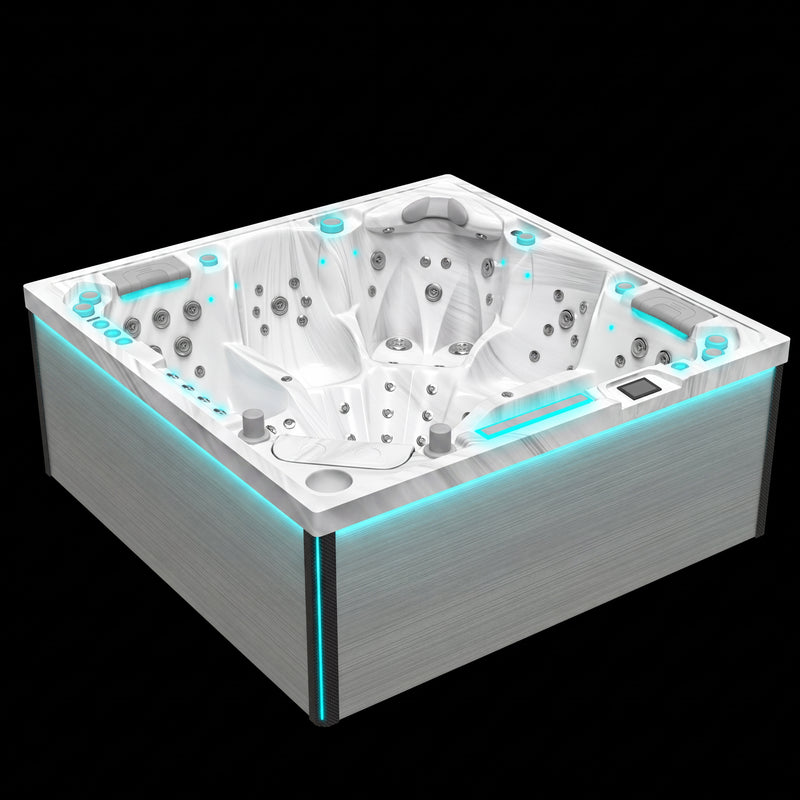 Volcano - Spa 5 personen - Wit